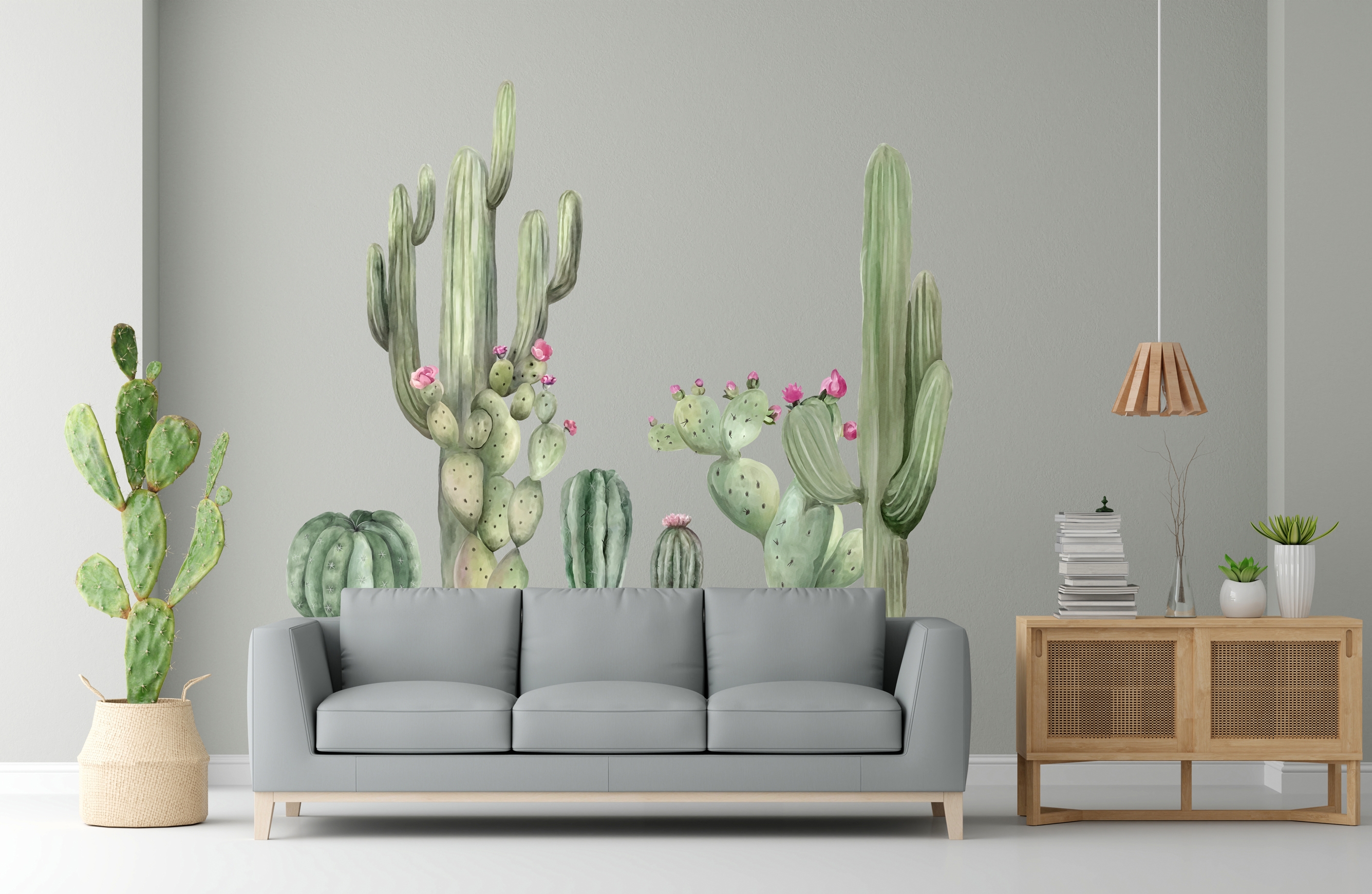 Wallsticker - Barrel Cactus