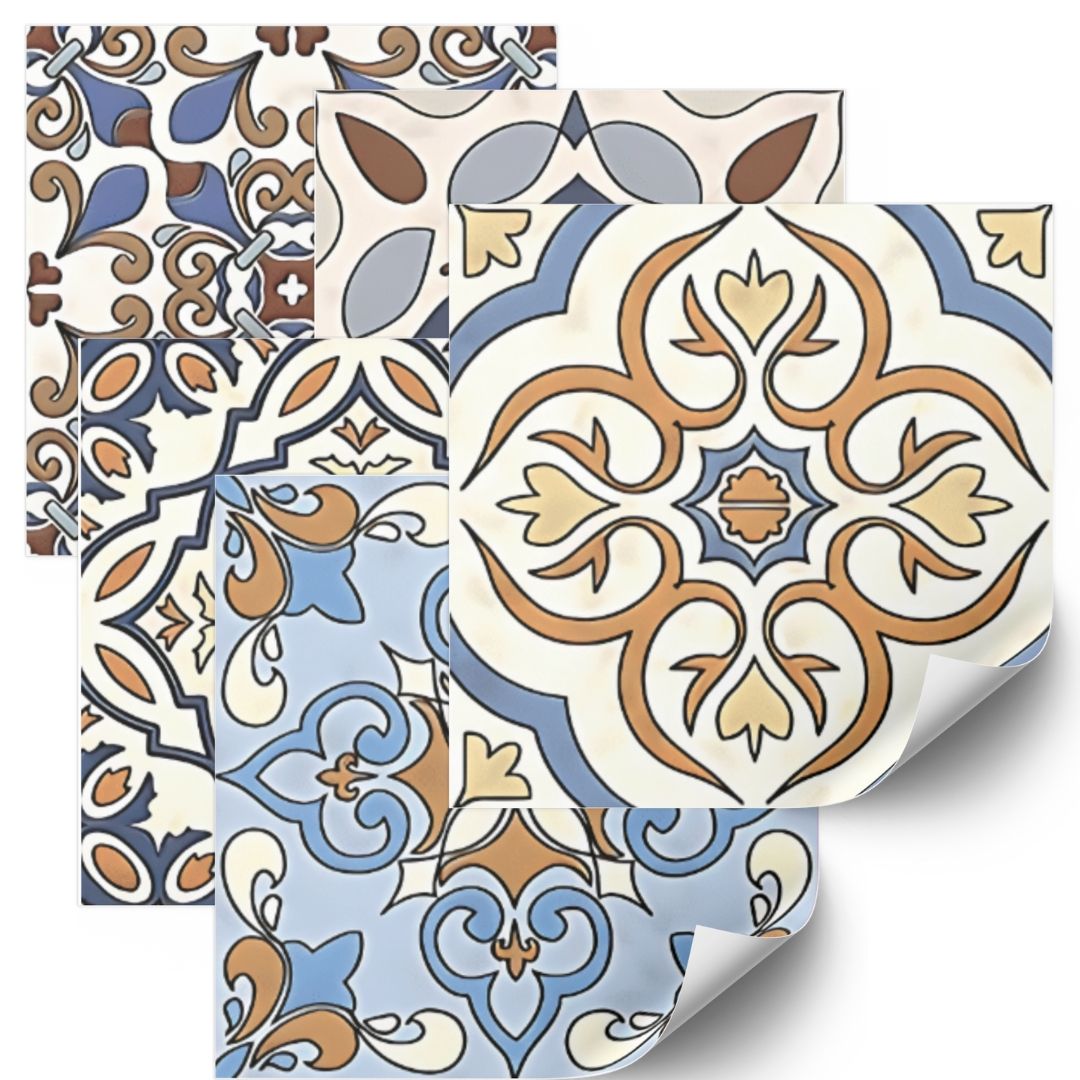 Tiles Sticker - Peel and Stick Backsplash / 24 pcs