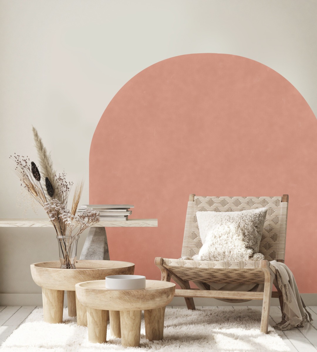 Wallsticker - Bed Size Arch