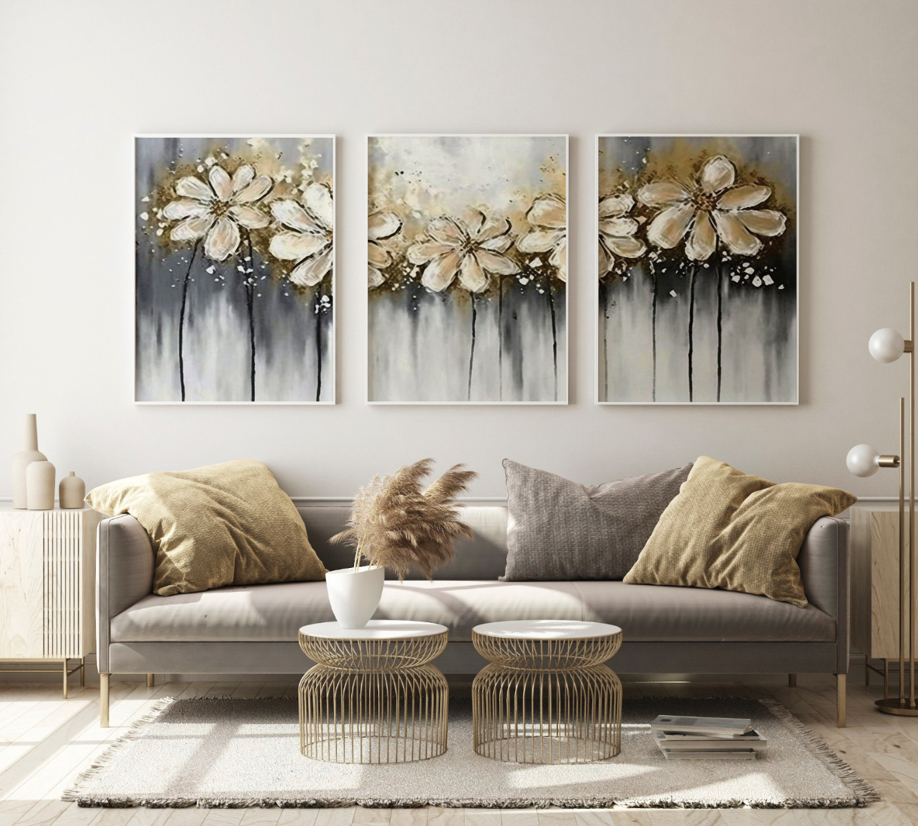 Posters -   Shedding petals    / Set of 3