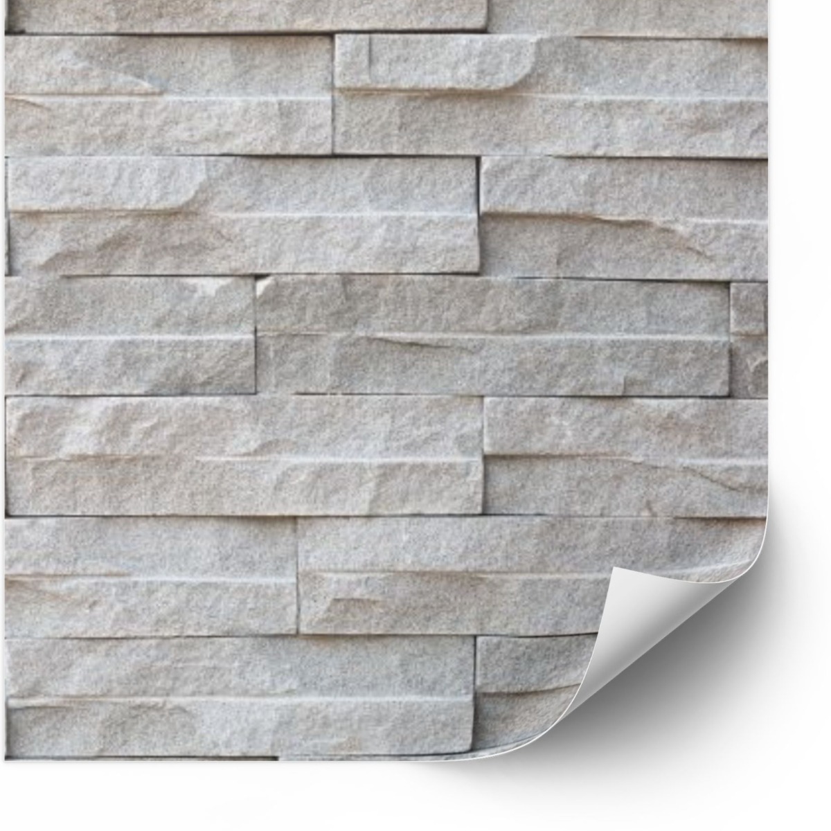 Tiles Sticker -  White Marble Peel and Stick Tile / 24 pcs