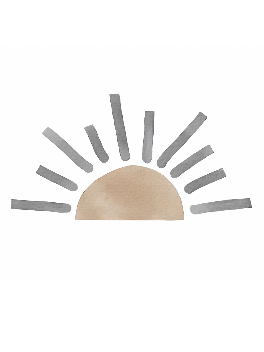 Poster – Sun / Brown