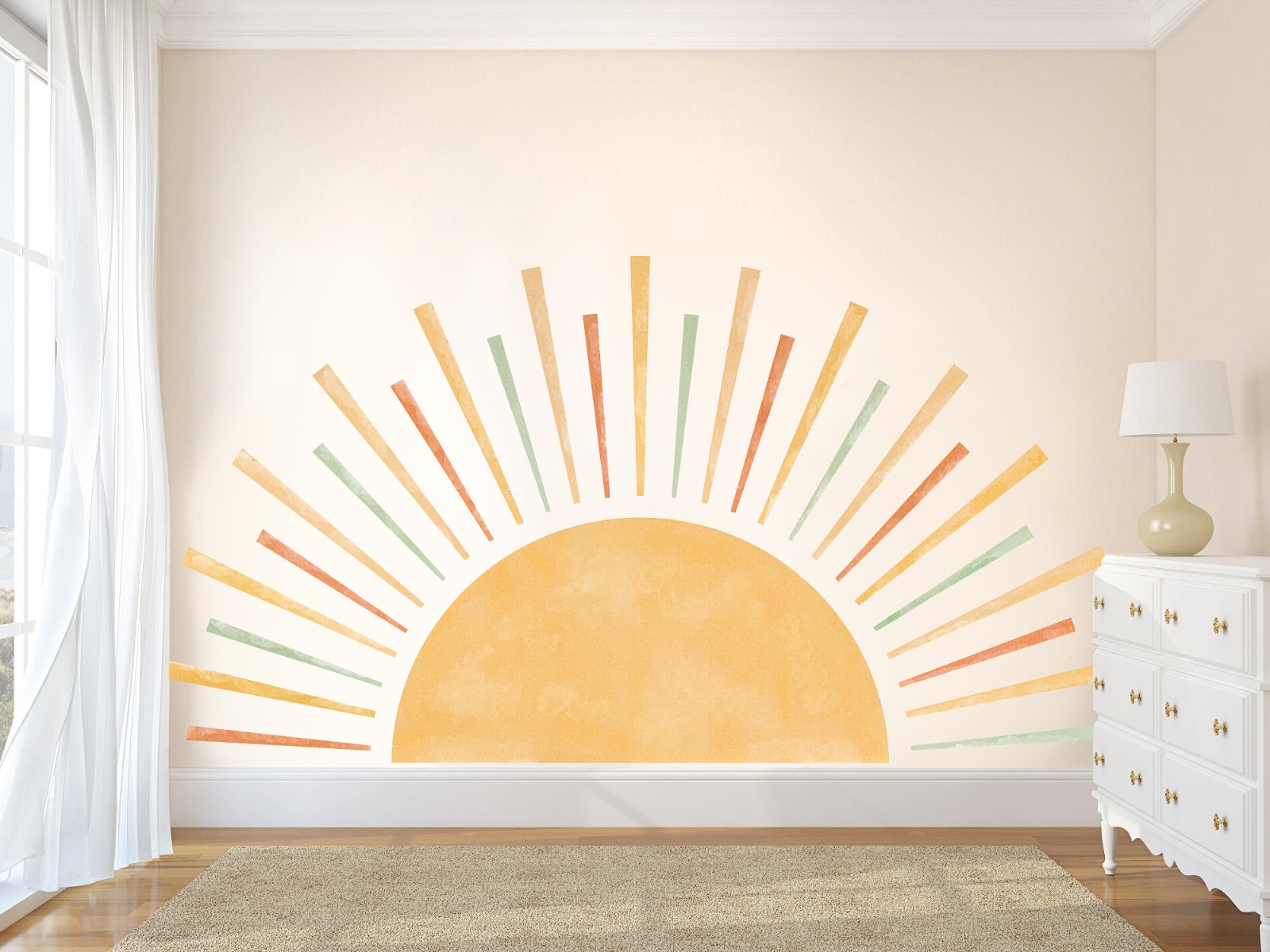 Wallsticker - Rising Sun
