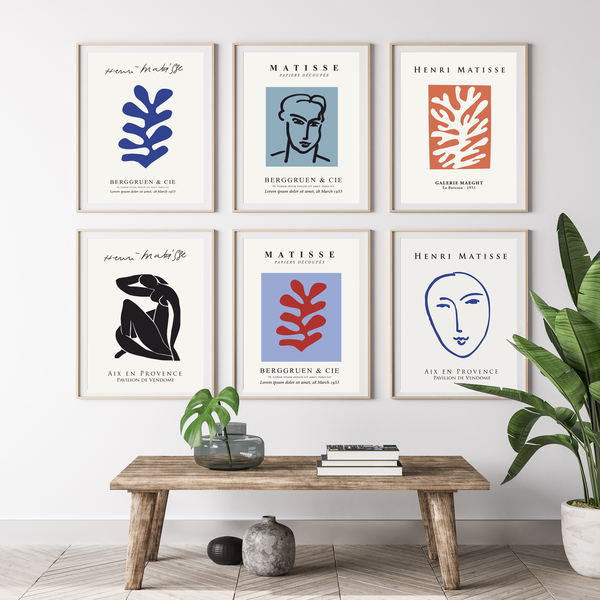 Posters -Matisse / set of 6