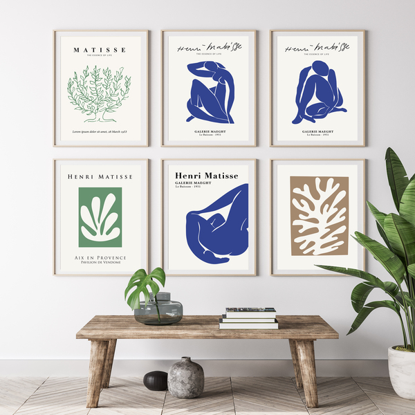 Posters - Henri Matisse / set of 6
