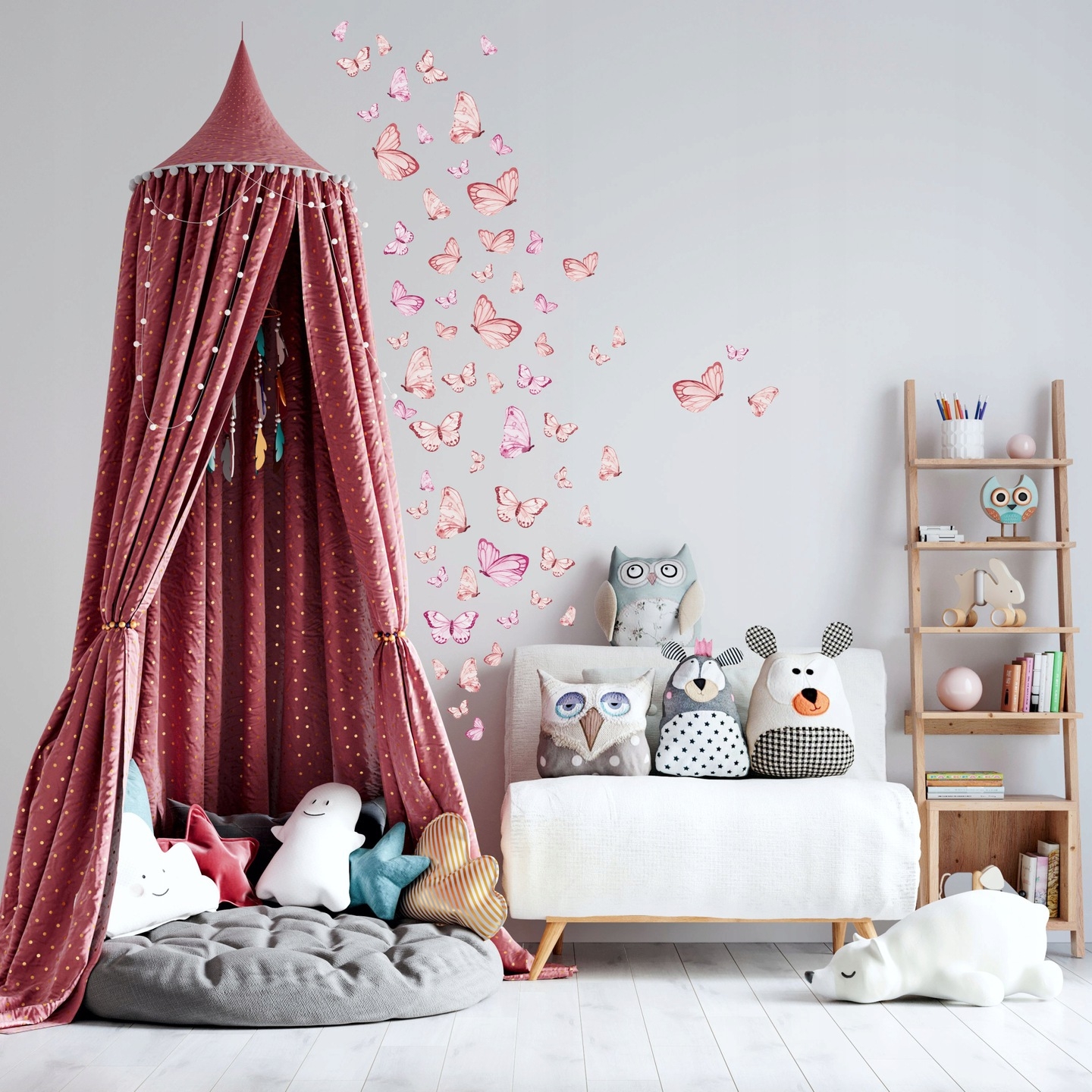 Wallsticker - Butterflies / Set of 95