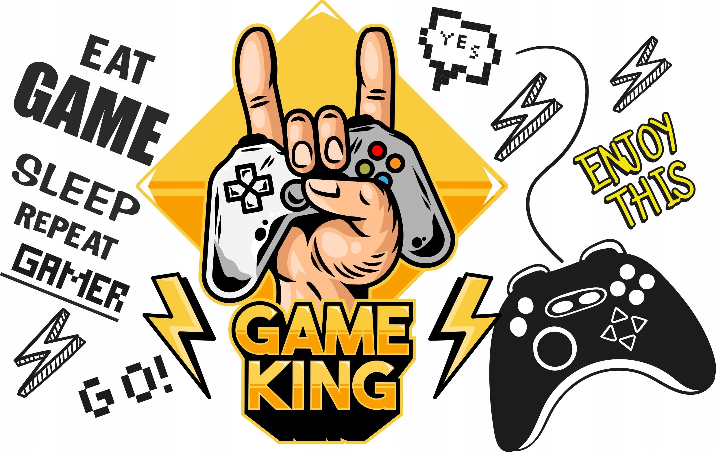 Wallsticker - GAME KING