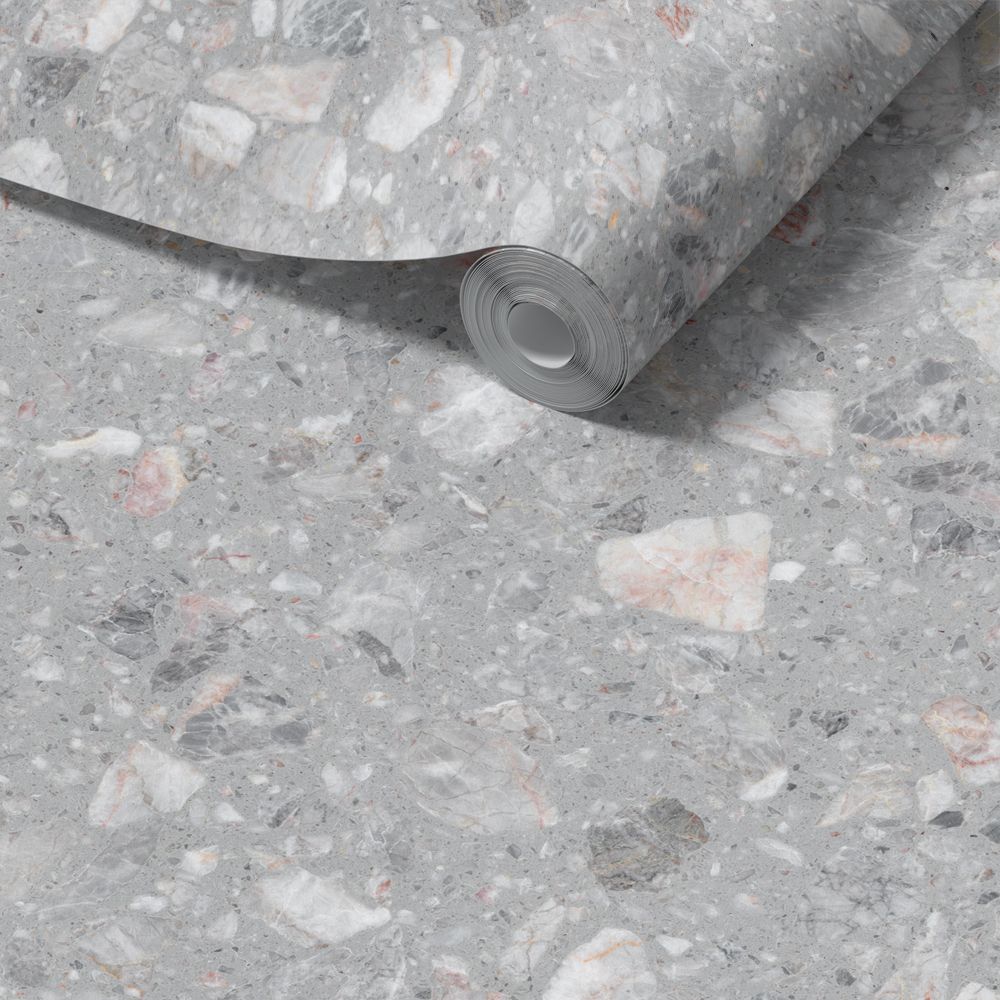 Terrazzo Gray Contact Paper