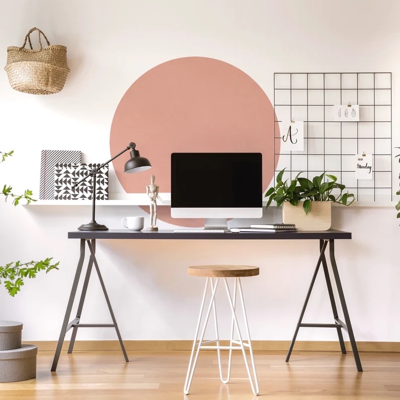 Wallsticker - Solid Boho Circle / Large