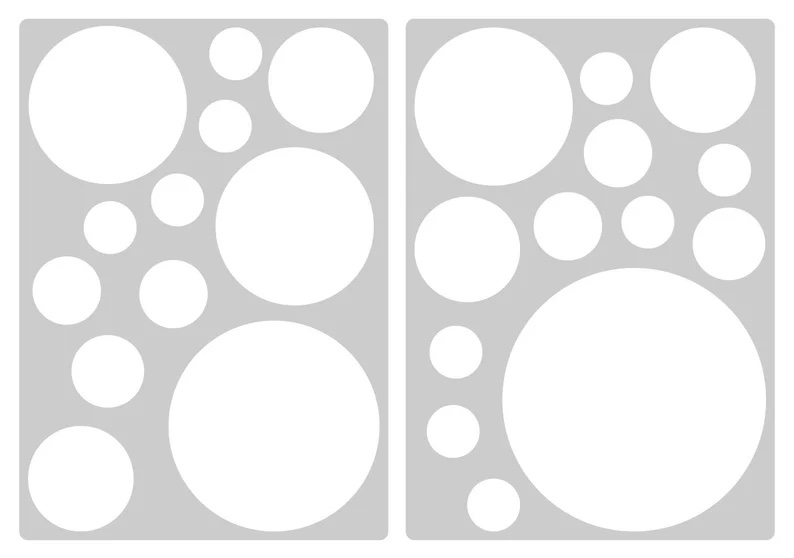 Wallsticker - Dots /  White