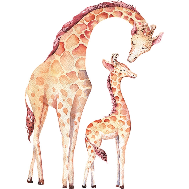 Wallsticker - Giraffe