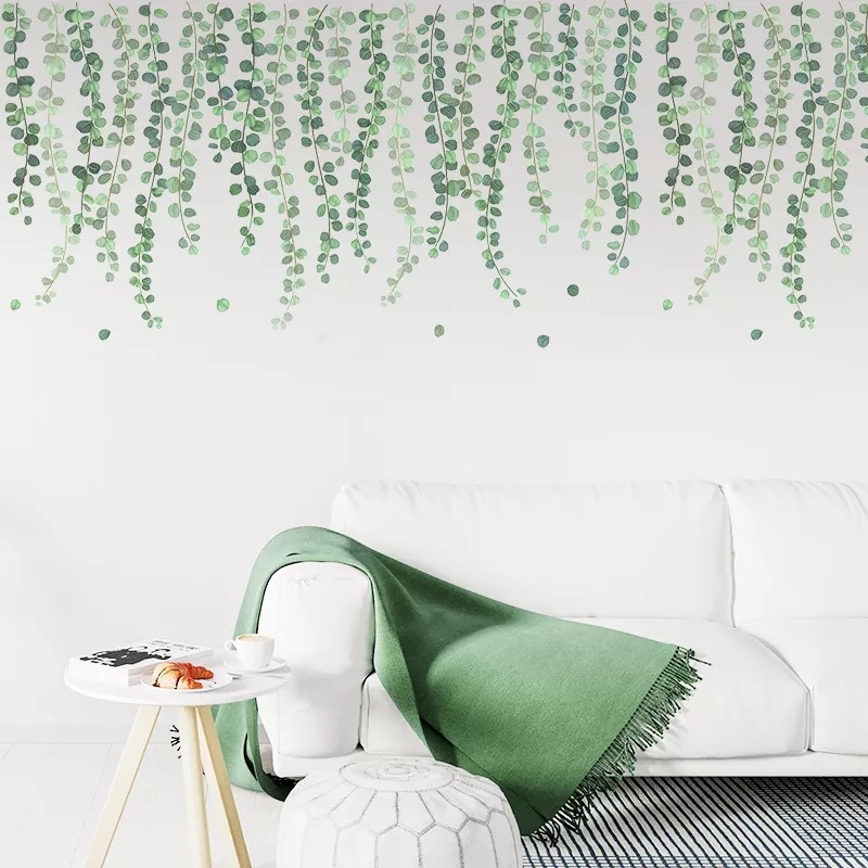 Wallsticker - Green Leaves and Branches