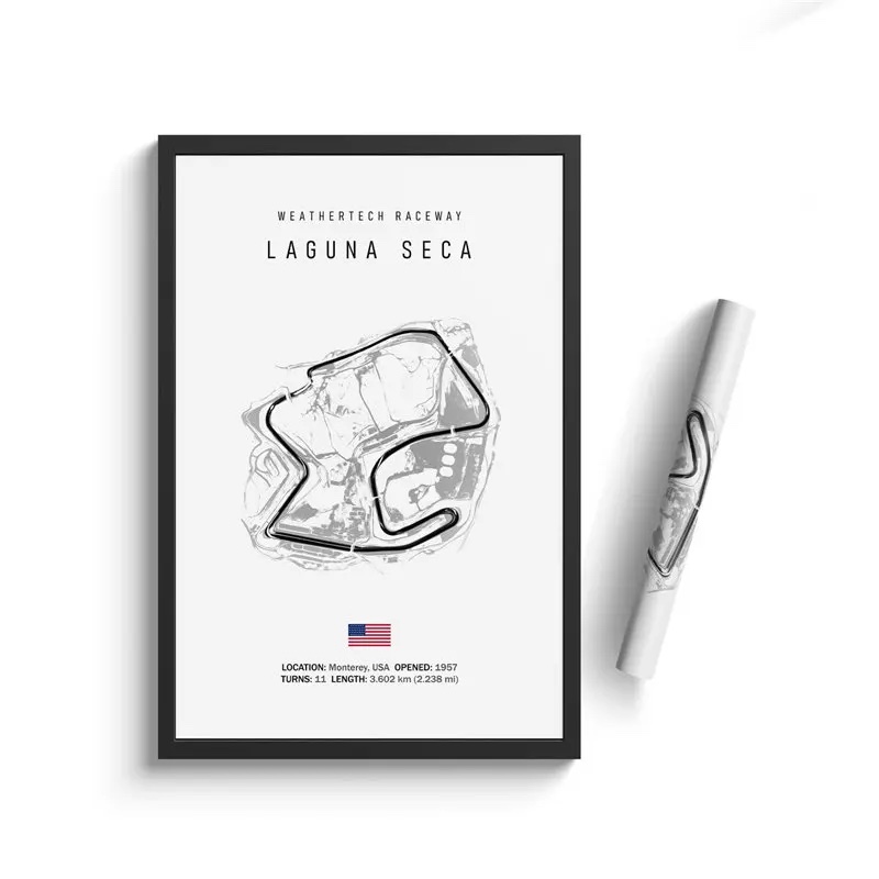 Poster – WEATHERTECH RACEWAY / LAGUNA SECA