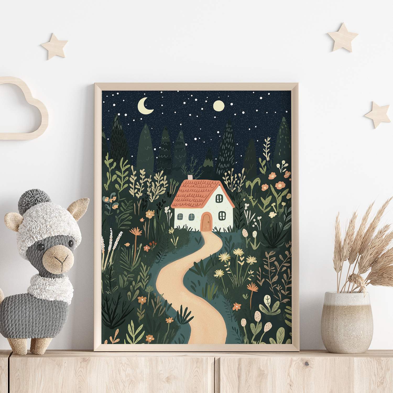 Poster - Enchanted Forest House