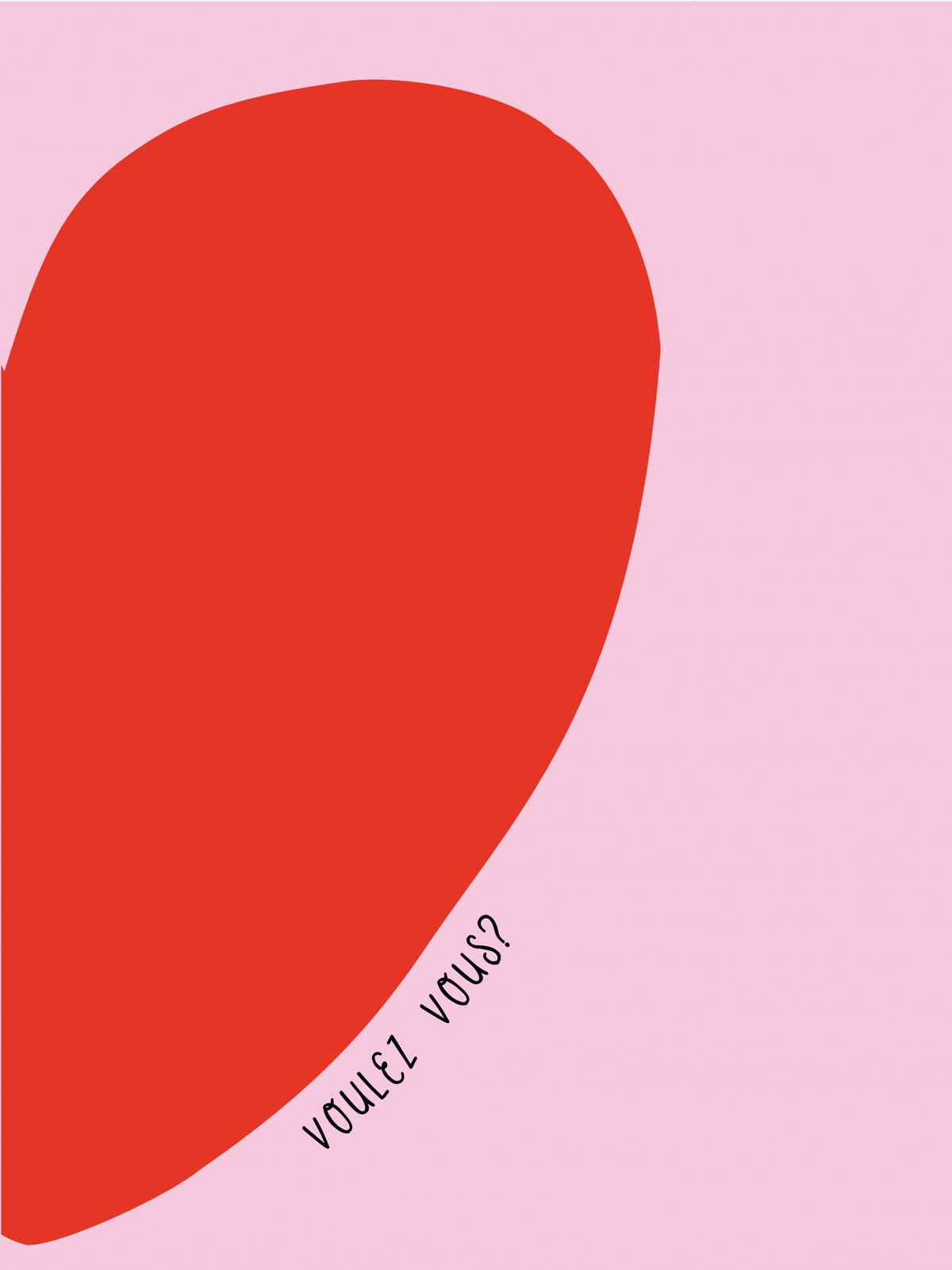 Poster - Voulez Vous Heart