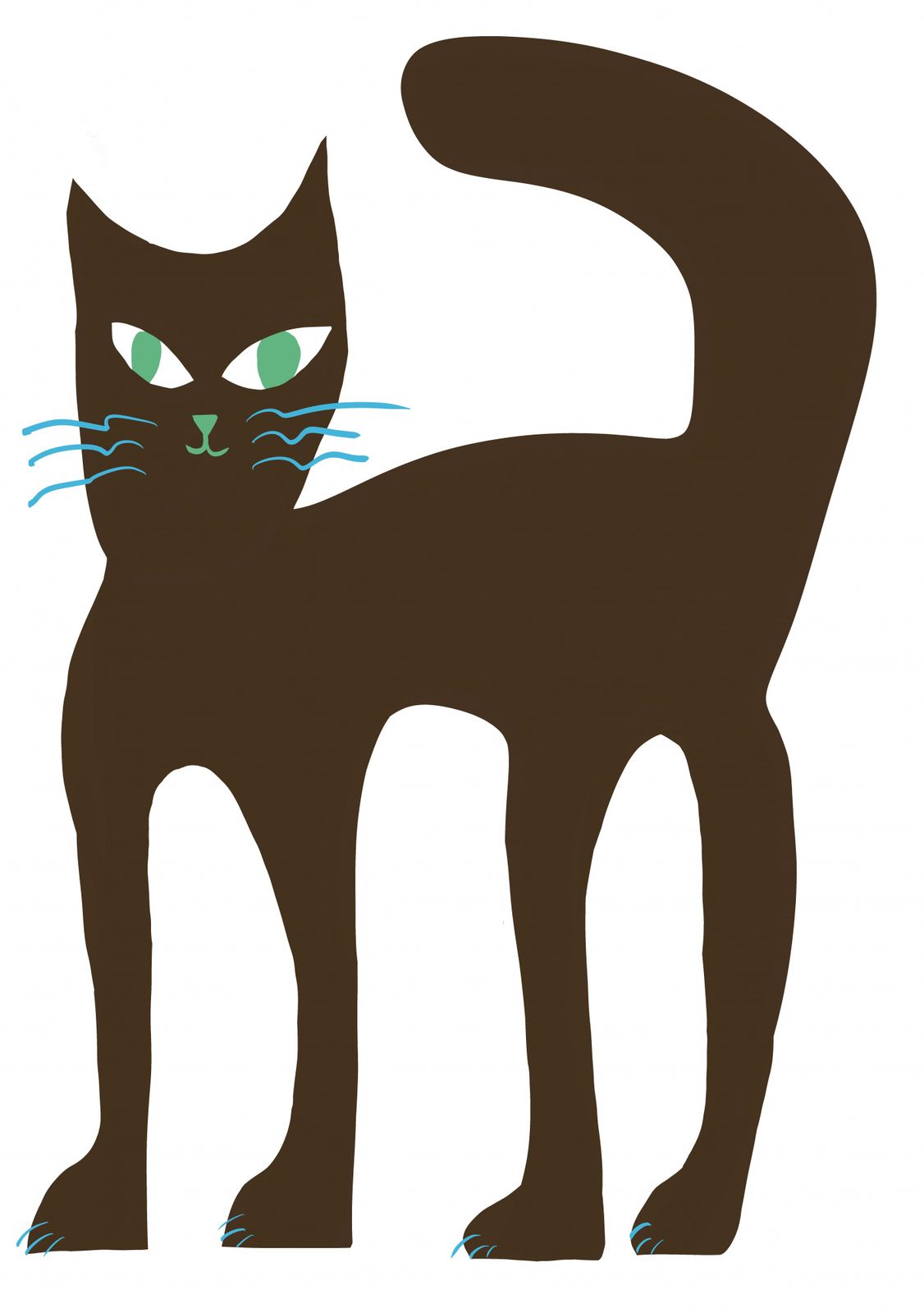 Poster - Black Cat Design