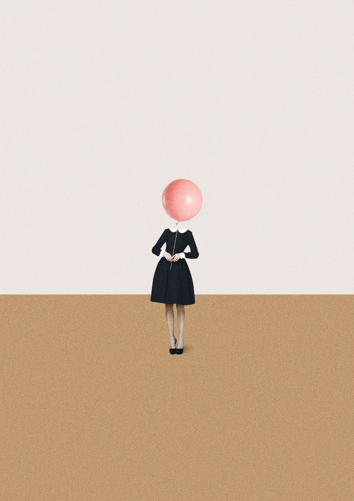 Poster - Minimalist Girl Artwork