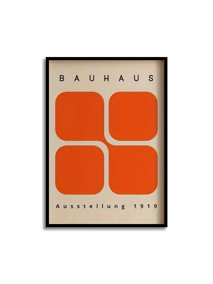 Poster - Bauhaus Art Exhibition 1919