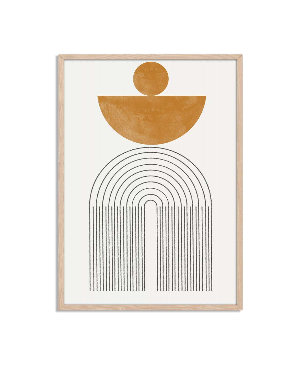 Abstract Arch Art Poster