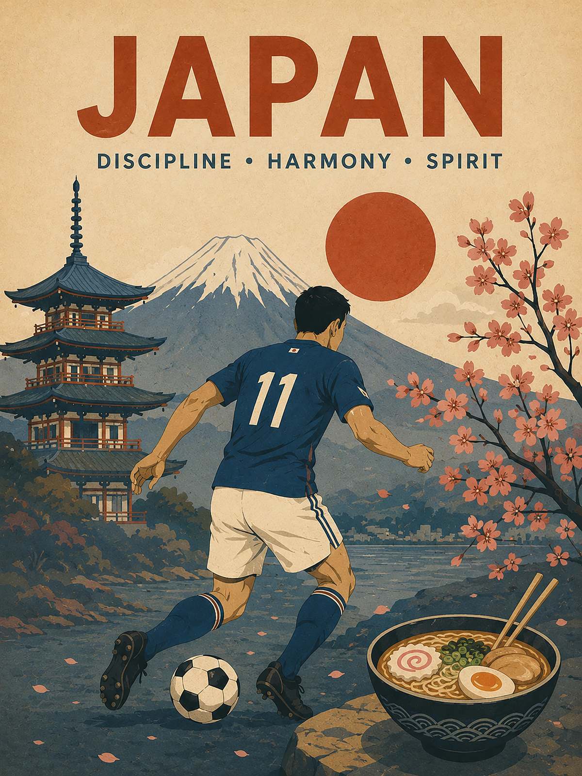 Poster - Japan Spirit Harmony