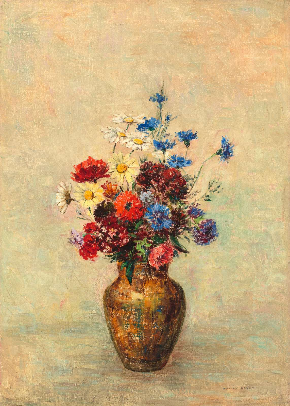 Poster - Floral Vase by Odilon Redon