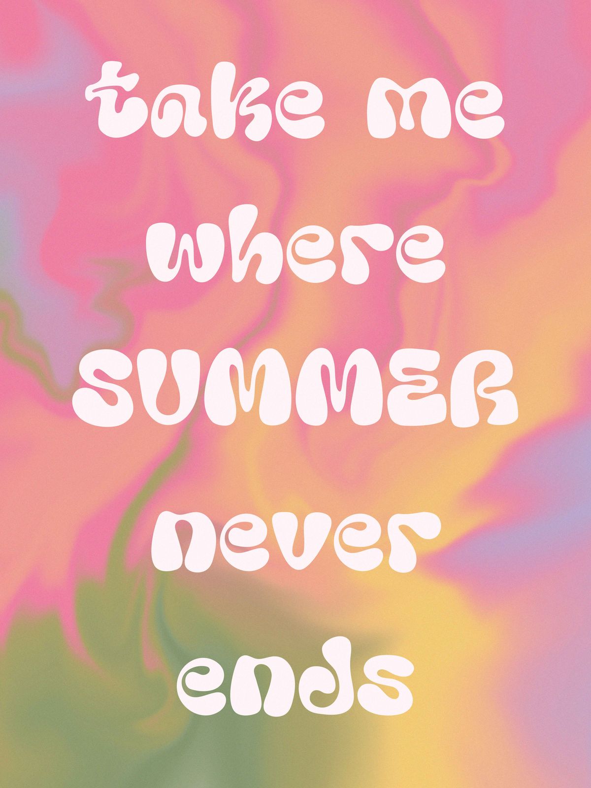 Poster - Where Summer Never Ends