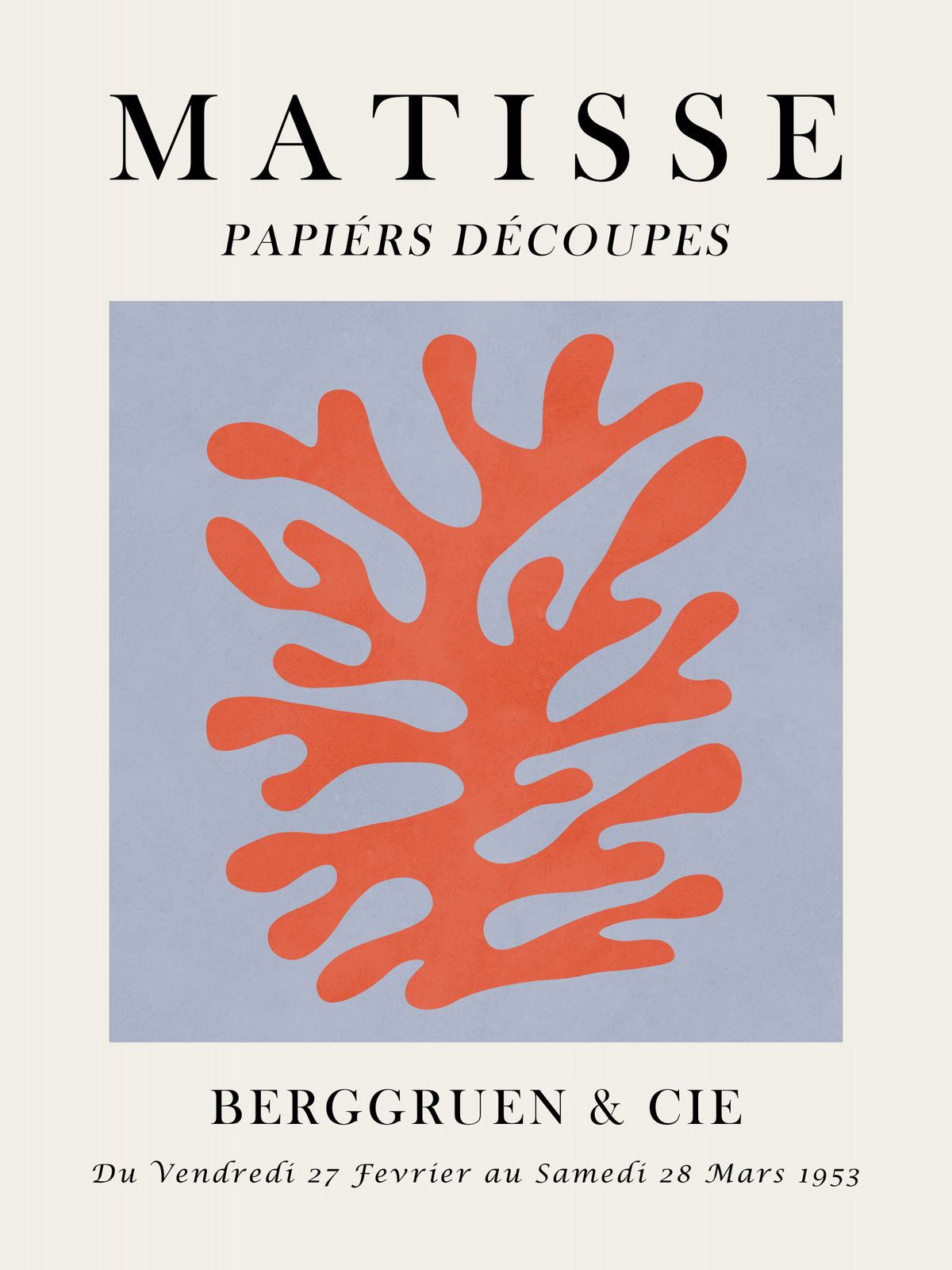 Poster - Matisse Papíérs Découpés