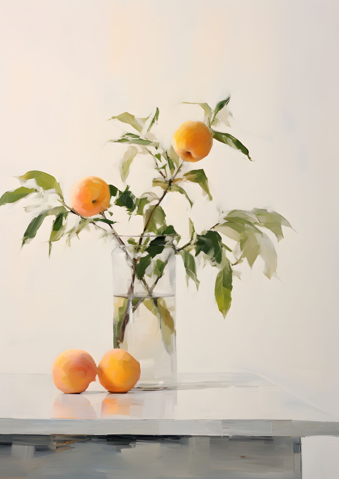 Poster - Still Life with Oranges