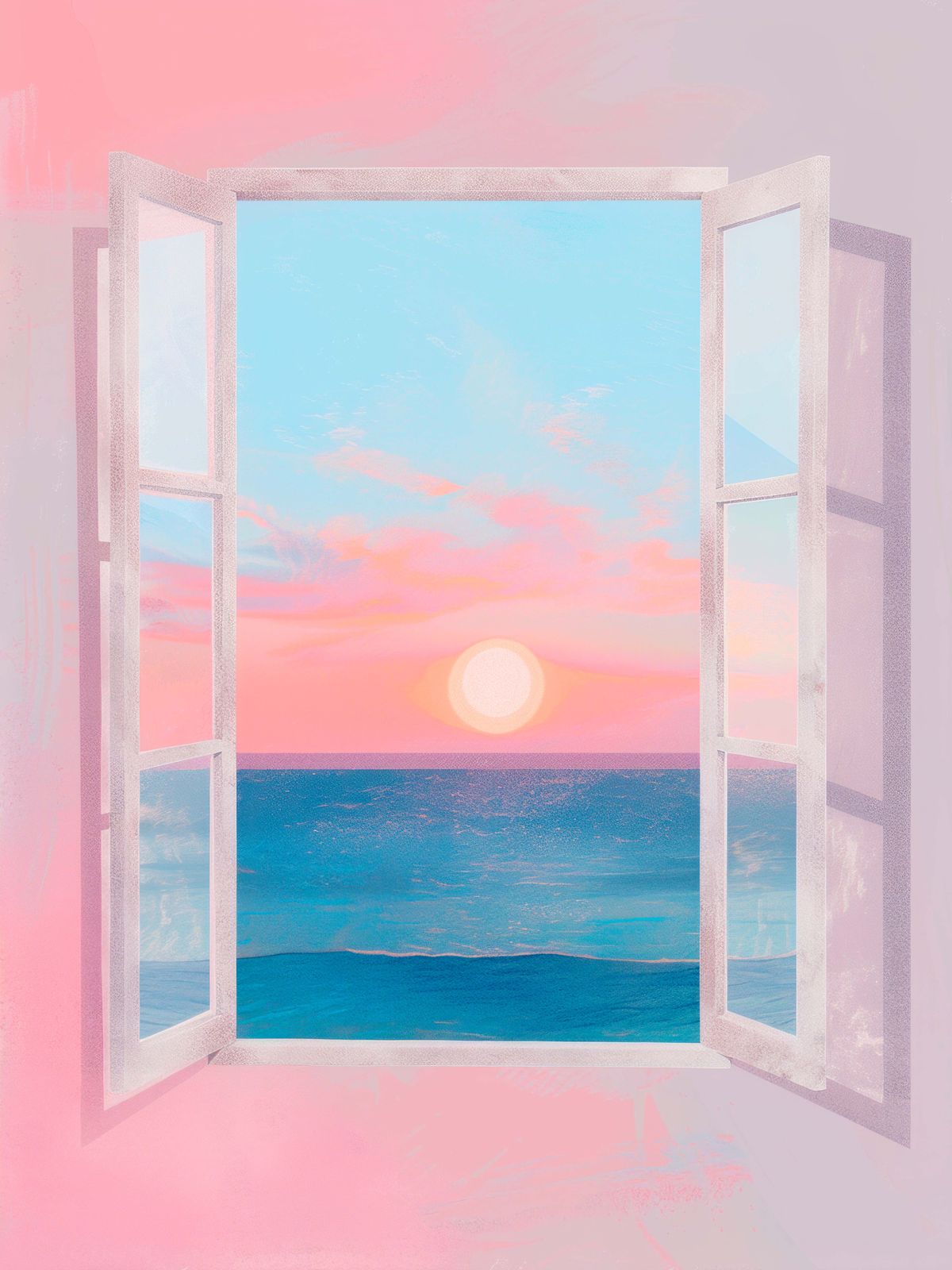 Poster - Sunrise Ocean View
