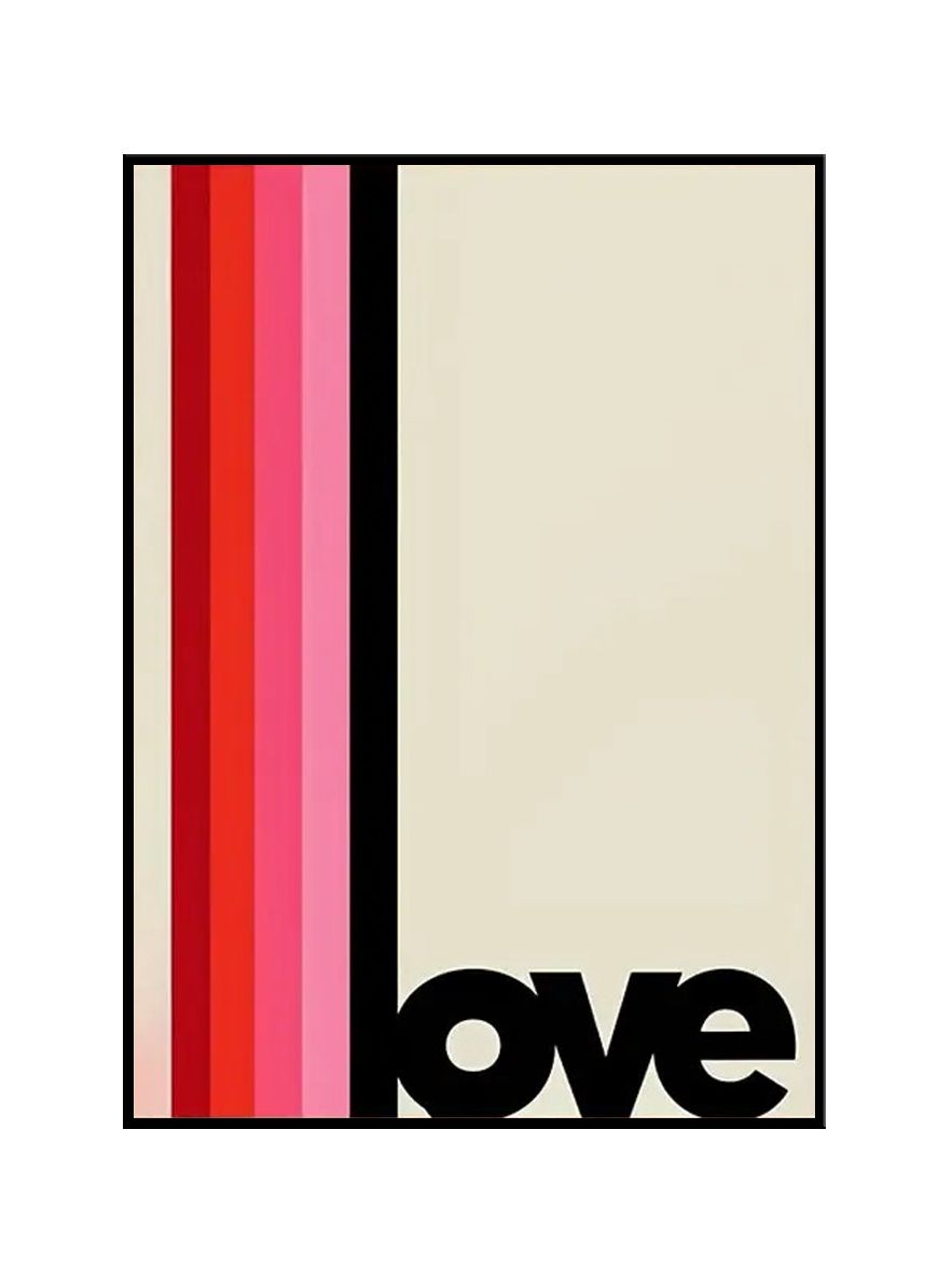 Poster - Love Typography