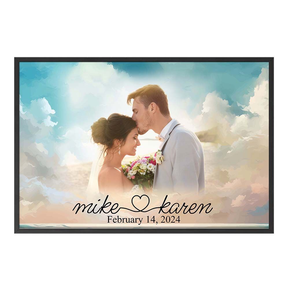 Personalised Poster - Romantic Couple