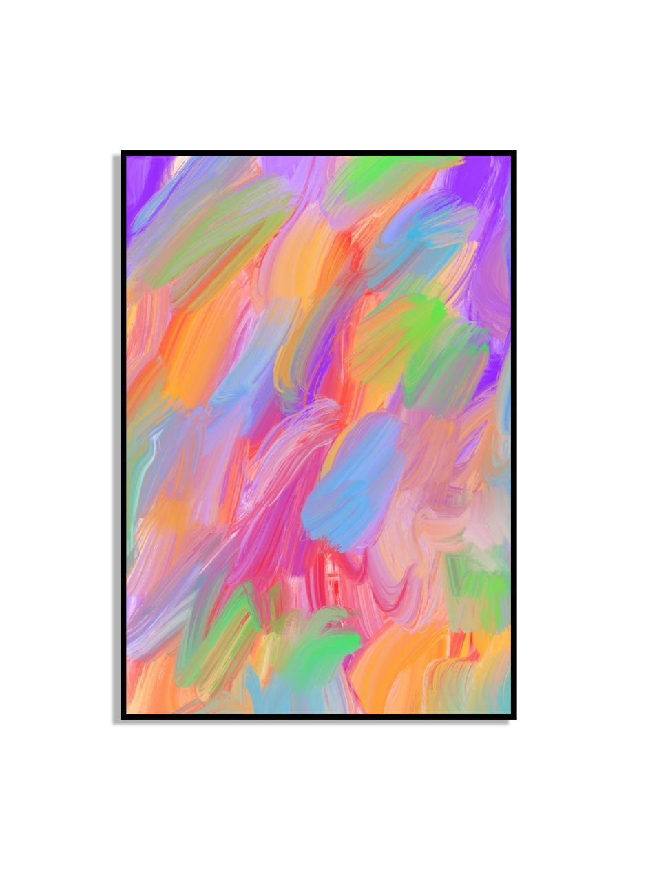 Colorful Abstract Art Poster