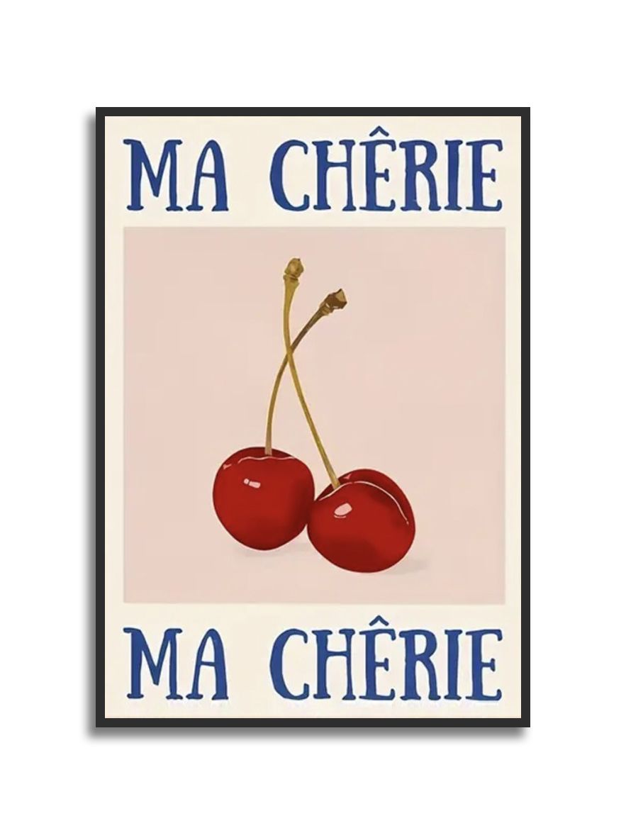 Poster - Ma Chérie Cherries