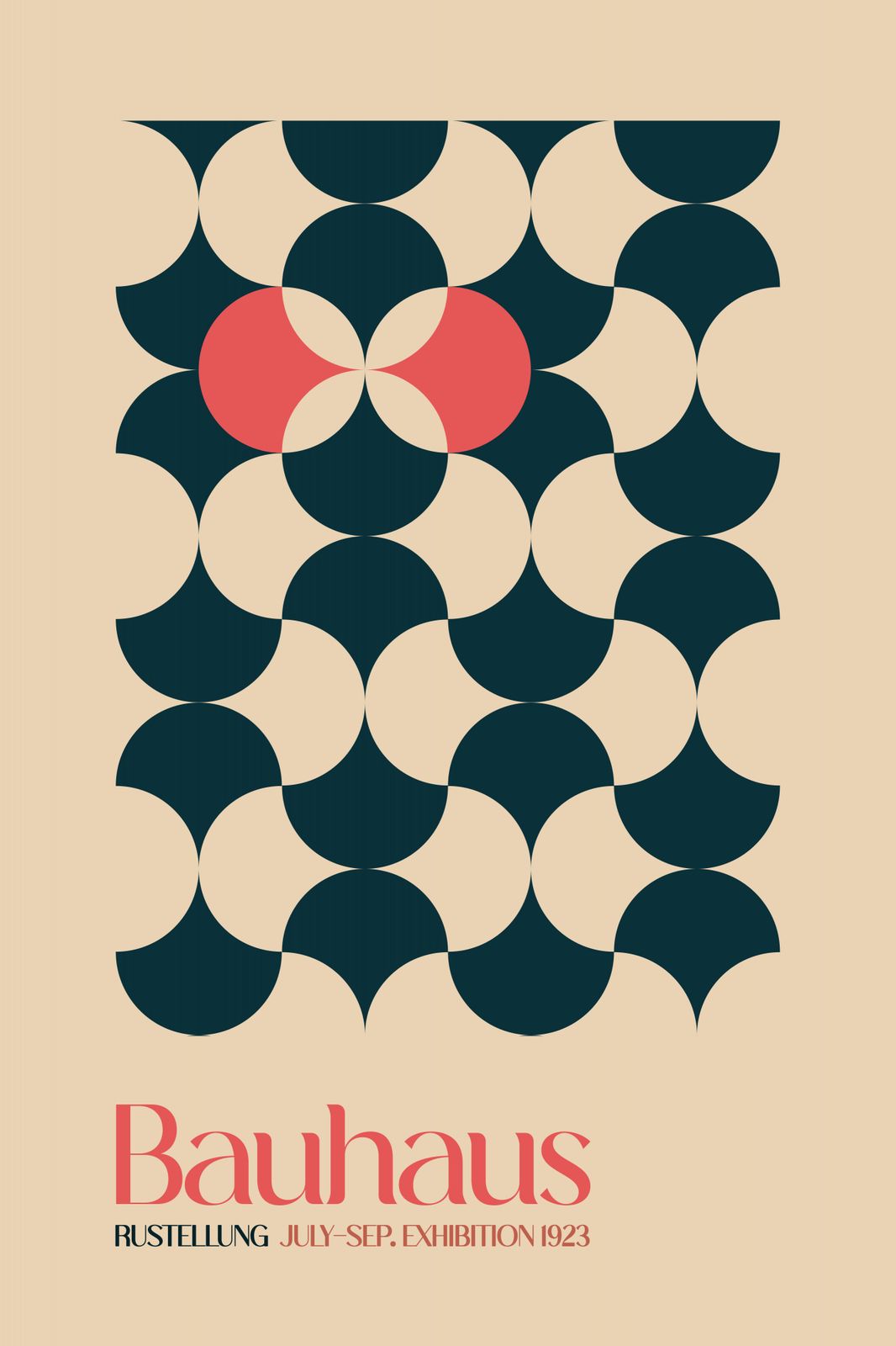 Poster - Bauhaus Exhibition 1923