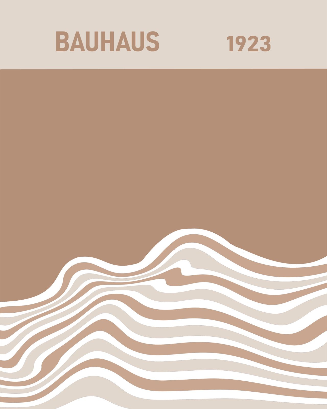 Poster - Bauhaus 1923