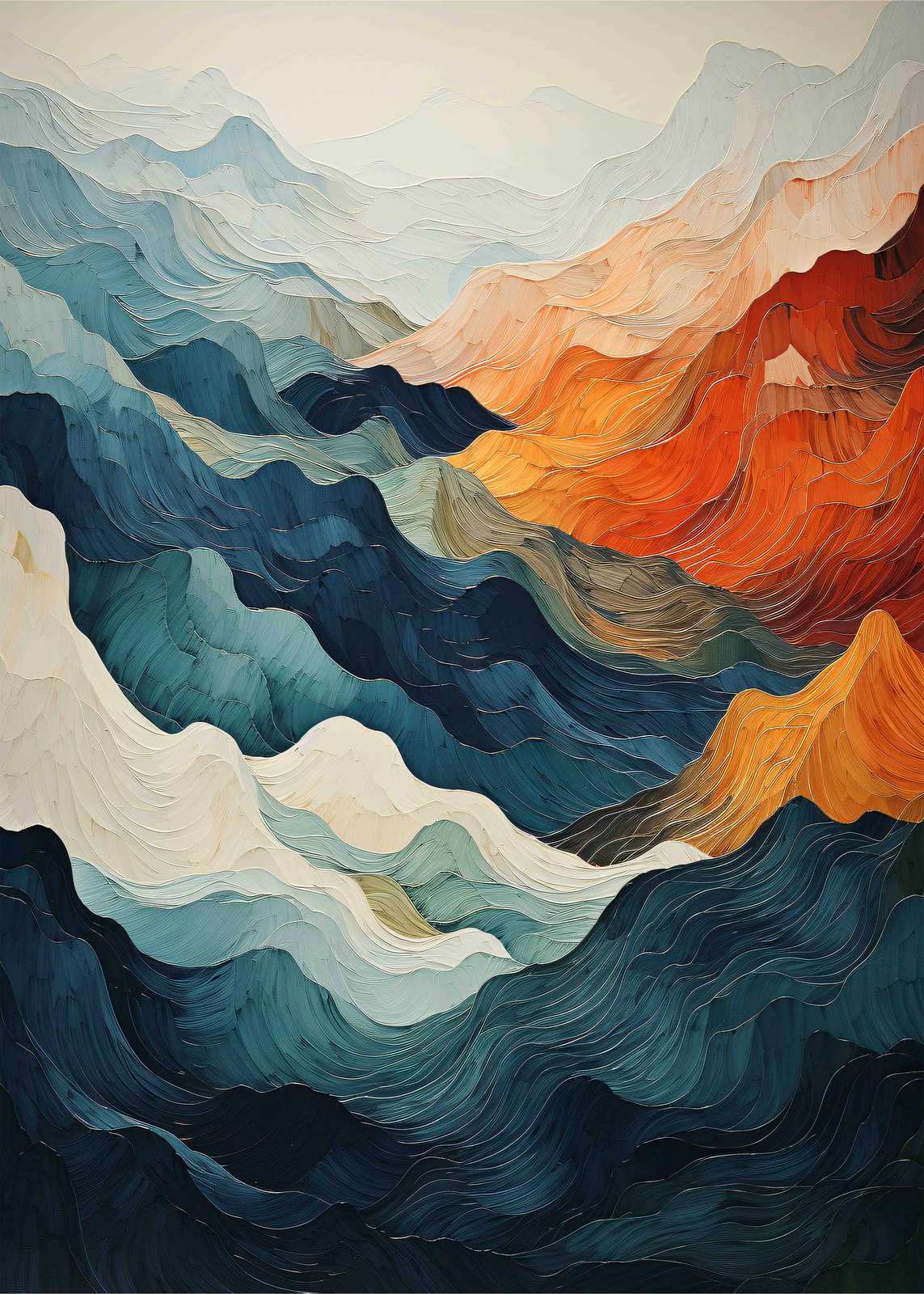Poster - Abstract Landscape