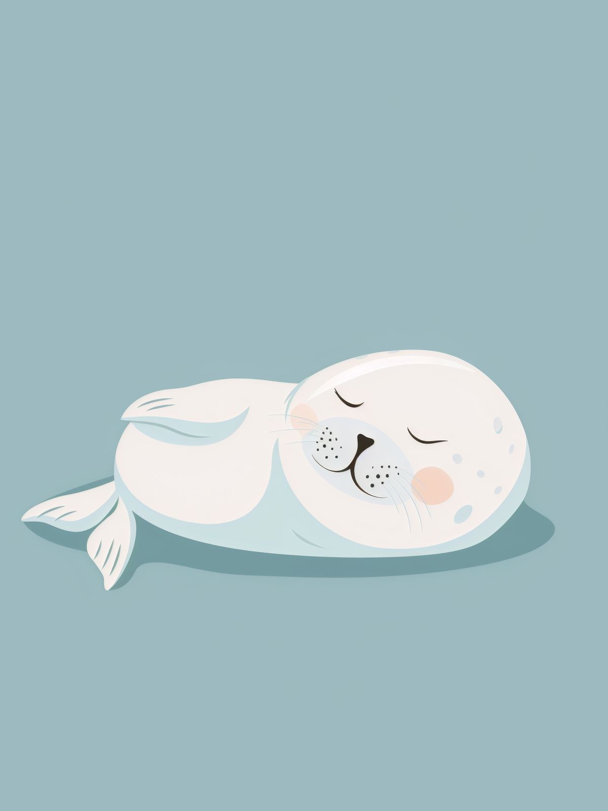Poster - Sleeping Seal