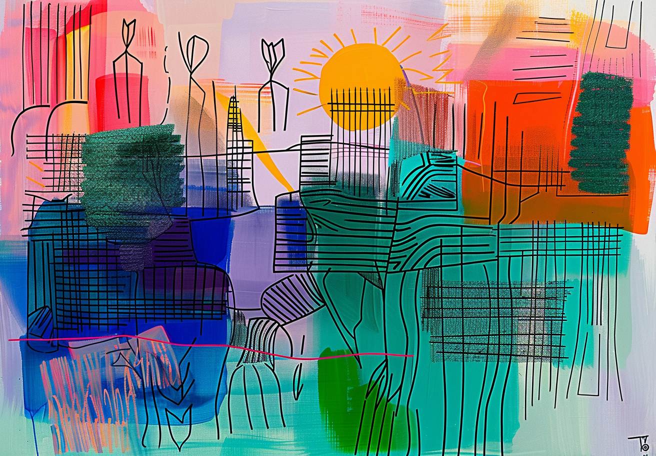Poster - Abstract Sun