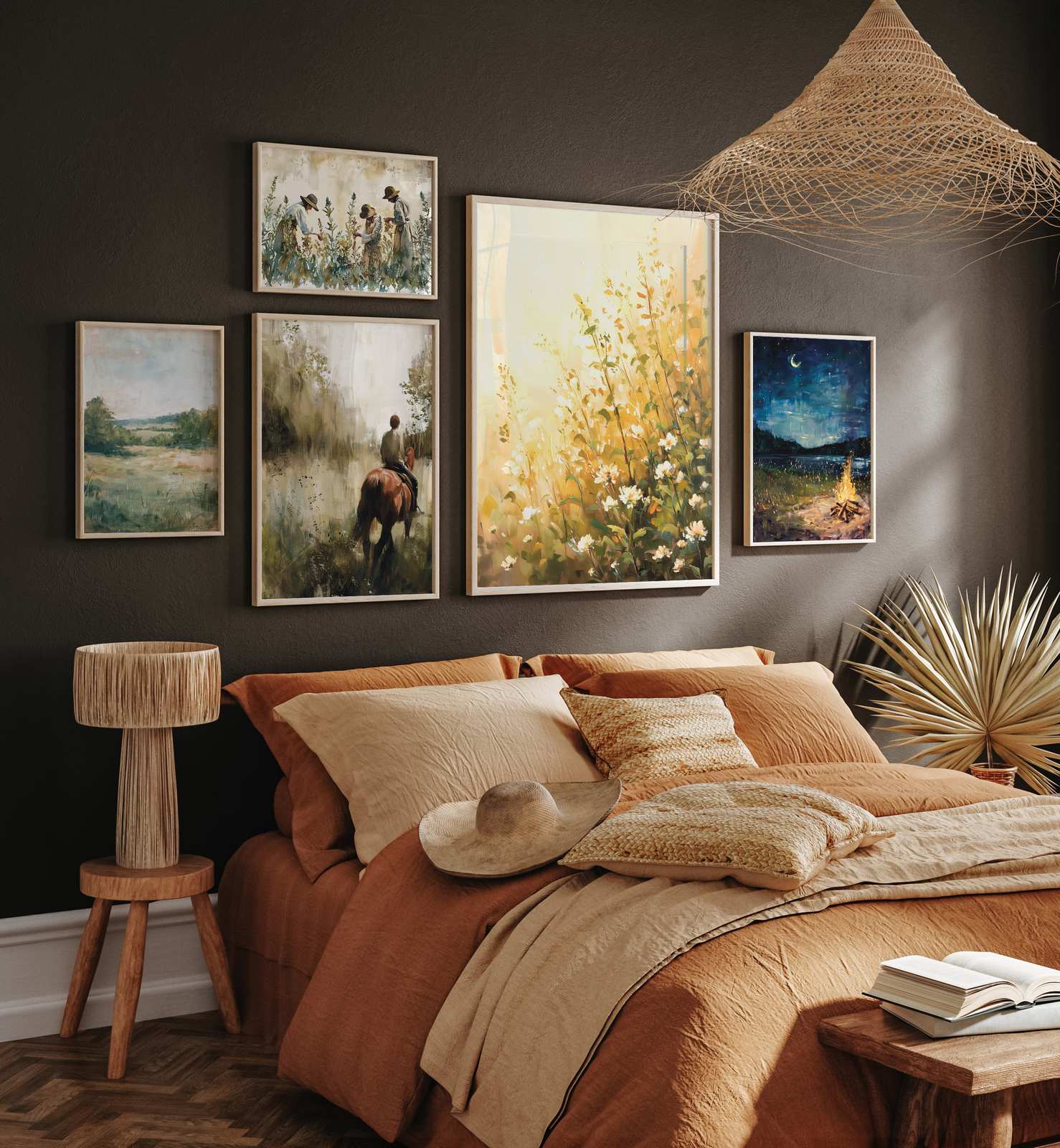 Poster - Artistic Nature Scenes / Set of 6