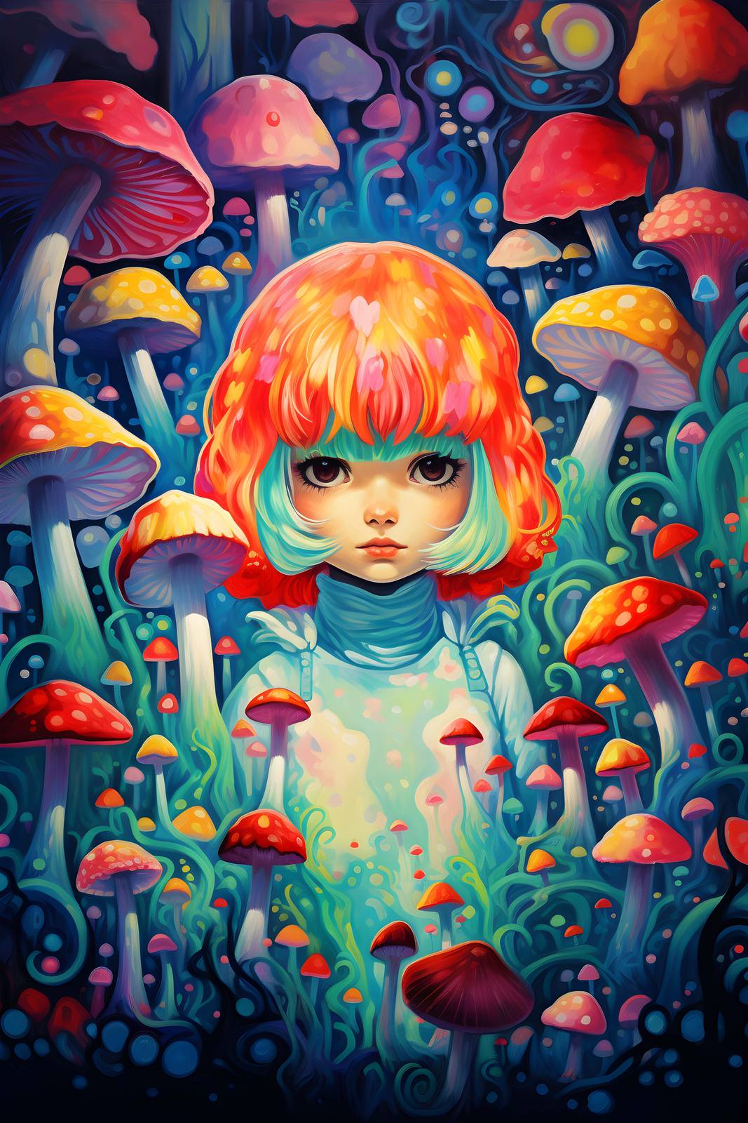 Poster - Enchanted Forest Child