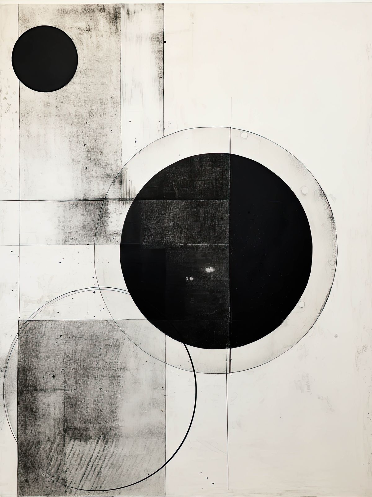 Poster - Abstract Circles