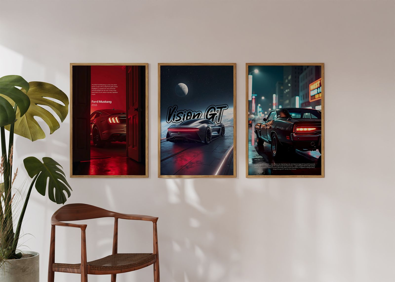 Poster - Vision GT Cars / Set of 3