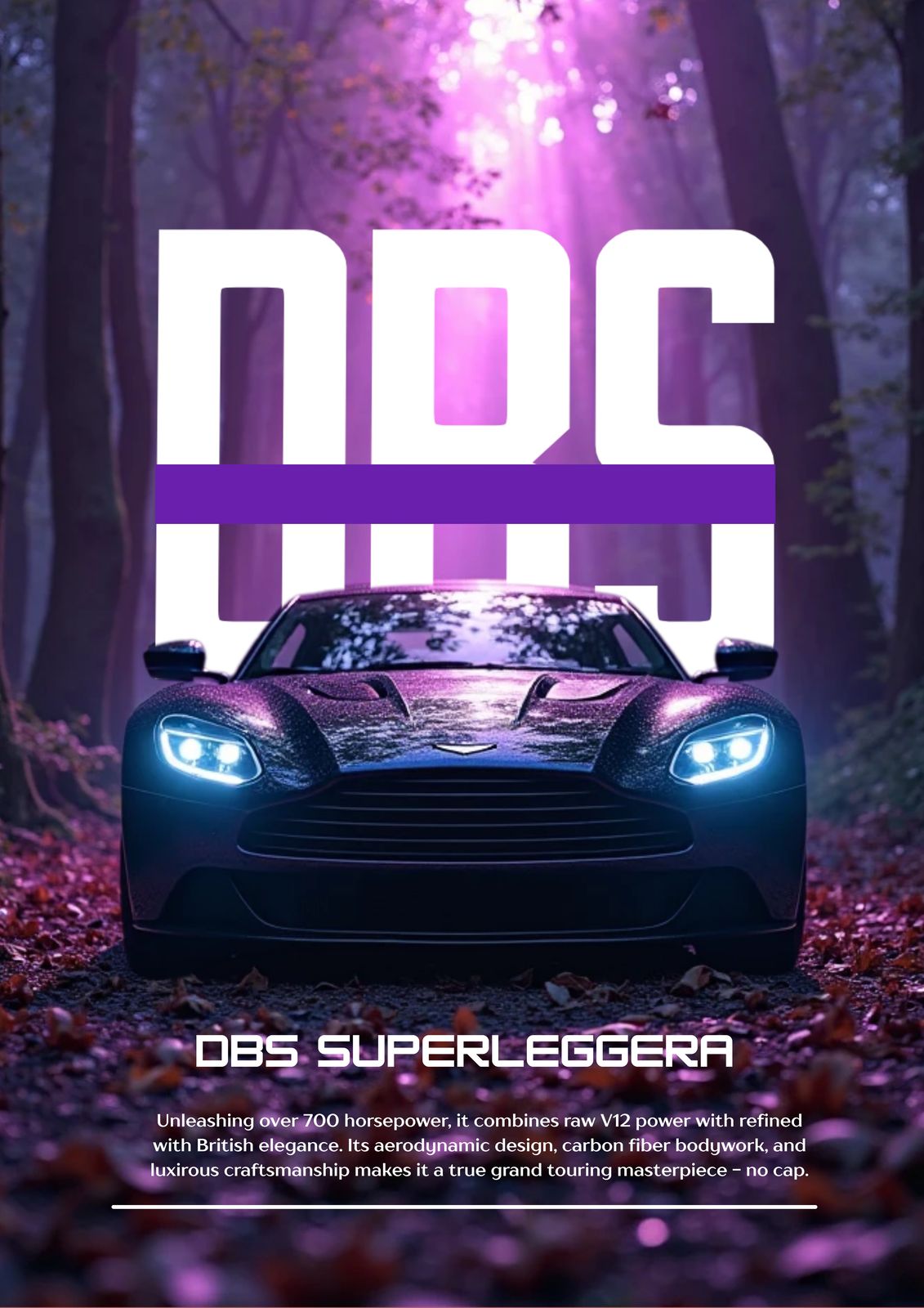 Poster - DBS Superleggera