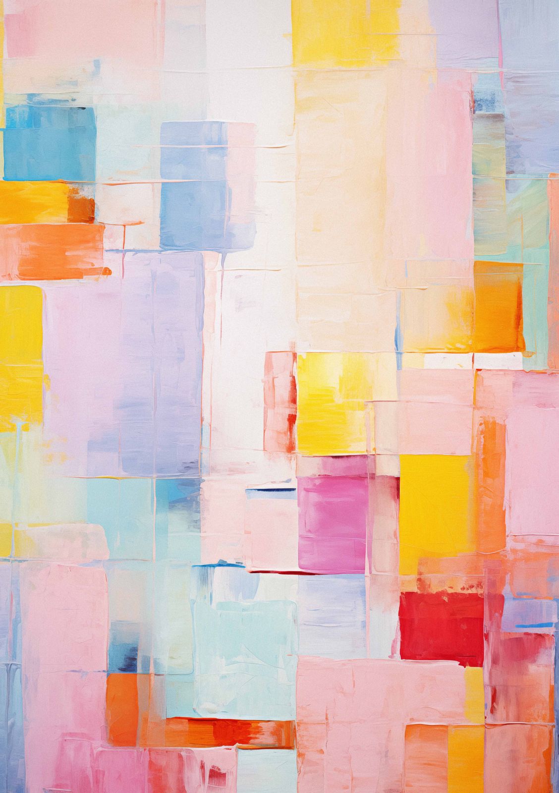 Poster - Abstract Color Blocks