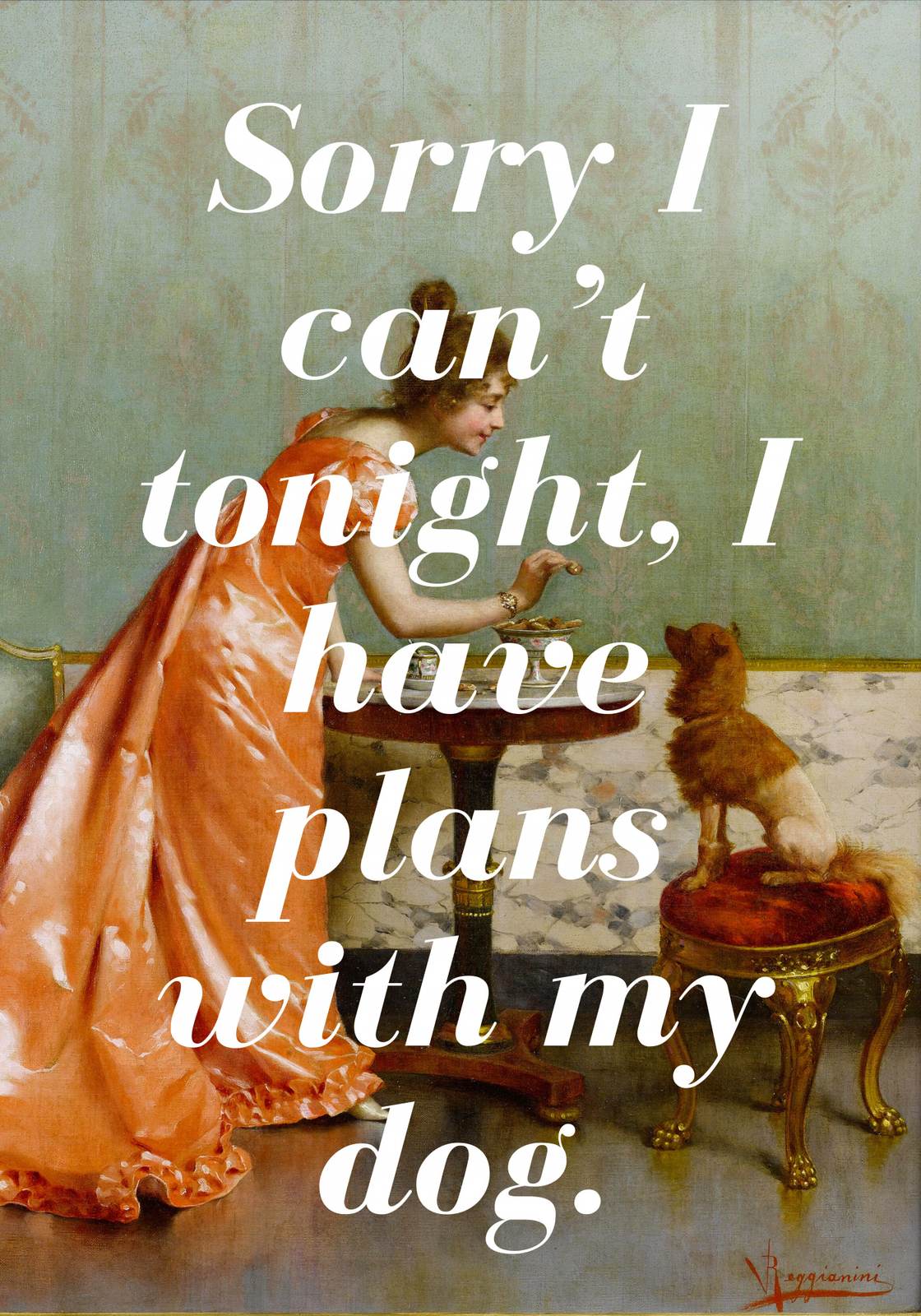 Poster - Plans with My Dog