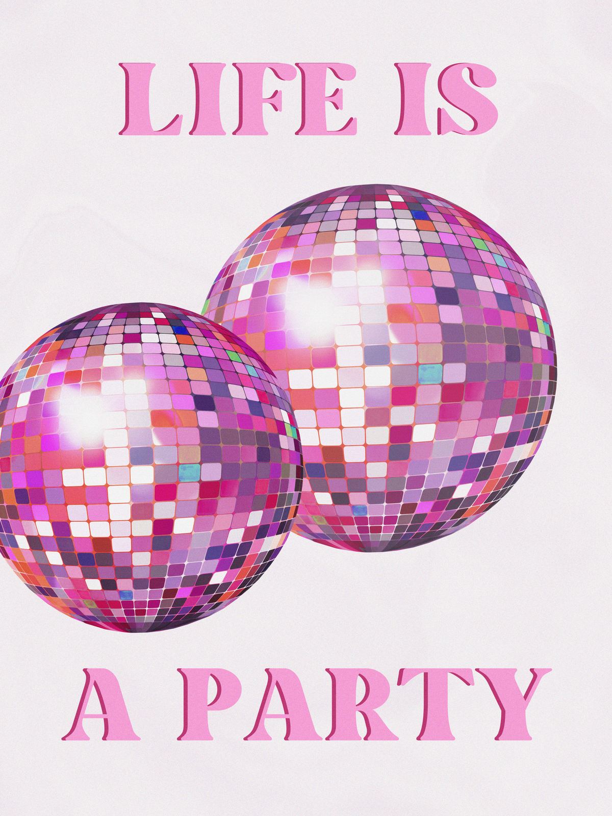 Poster - Life is a Party