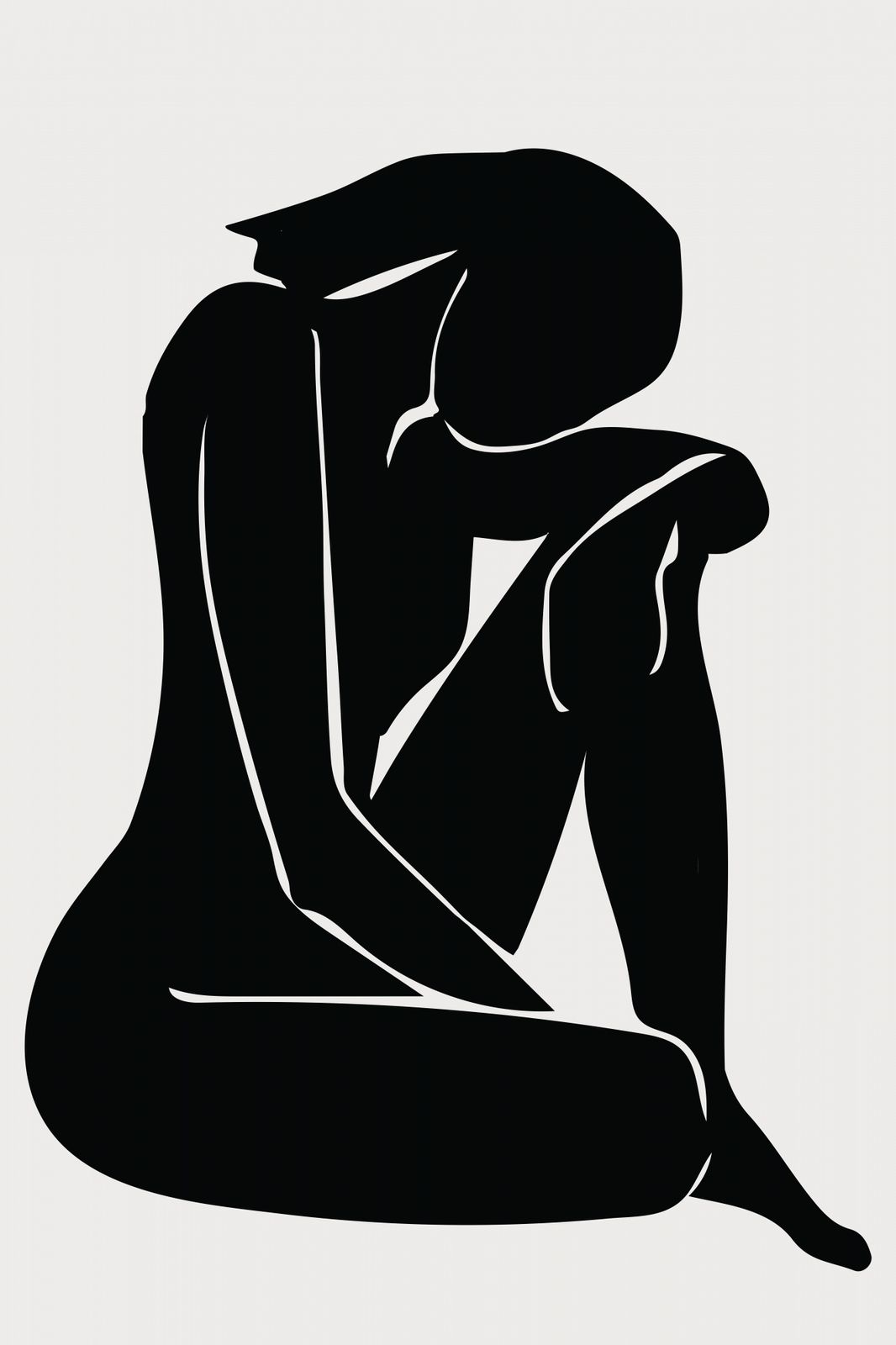 Poster - Abstract Silhouette
