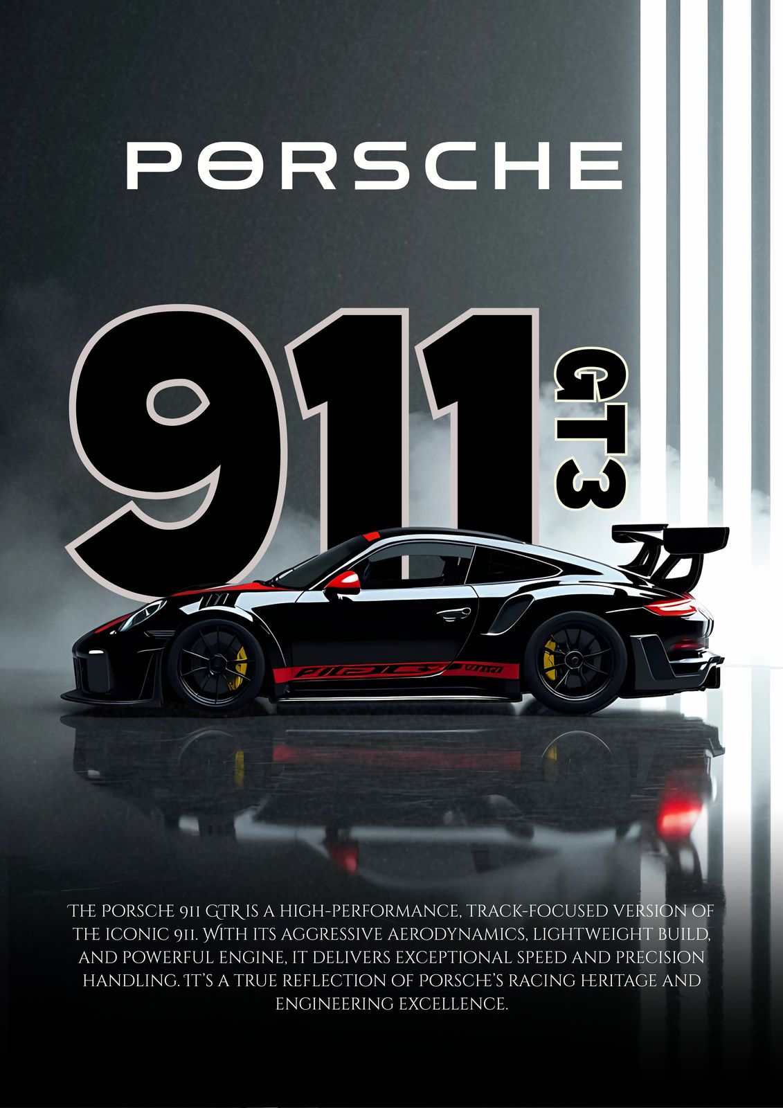 Poster - Porsche 911 GT3