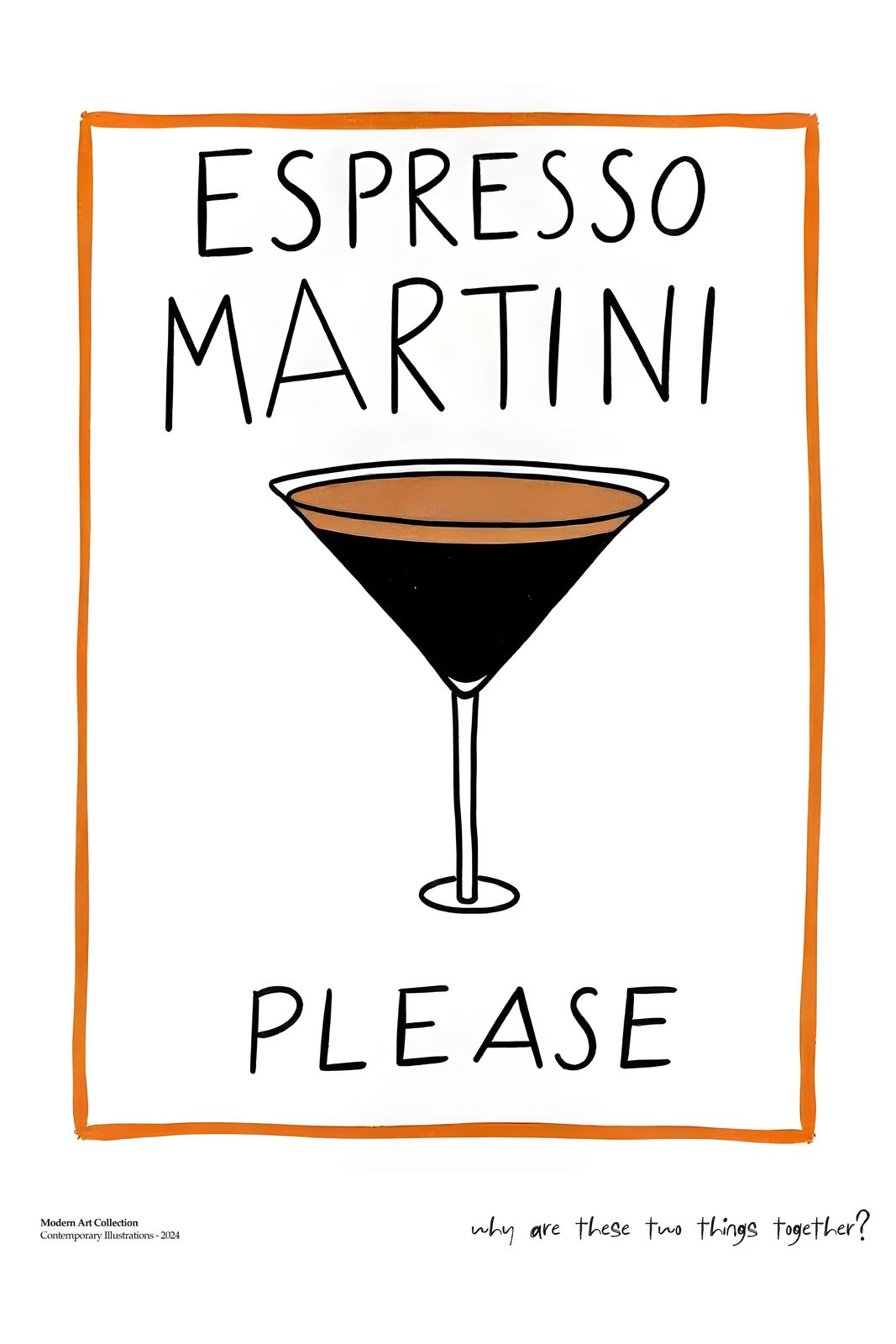 Poster - Espresso Martini Please