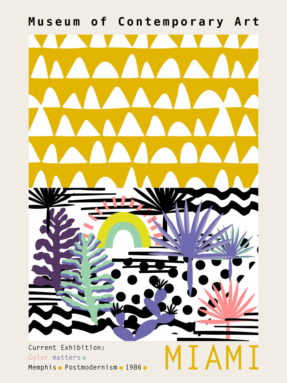 Poster - Miami Contemporary Art